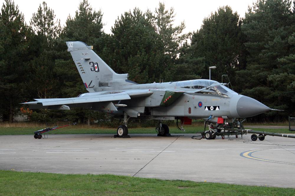 Tornado GR4A ZA401 2 Sqn 30th Anniversary of Tornado Scheme Courtesy of John Bradshaw